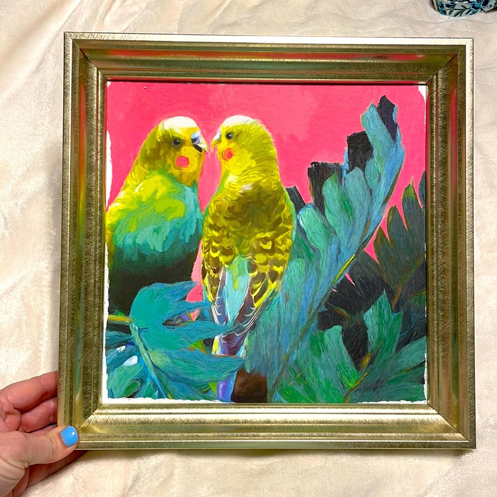 Parrot/Beach Themed Photo